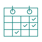 icona di un calendario